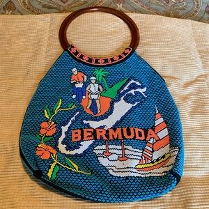 Vintage Bermuda beaded bag. Purchased in Bermuda in the early 70’s.